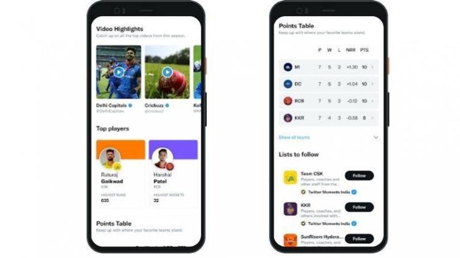 Twitter Cricket Tab (Source- Twitter) Twitter Cricket Tab (Source- Twitter)