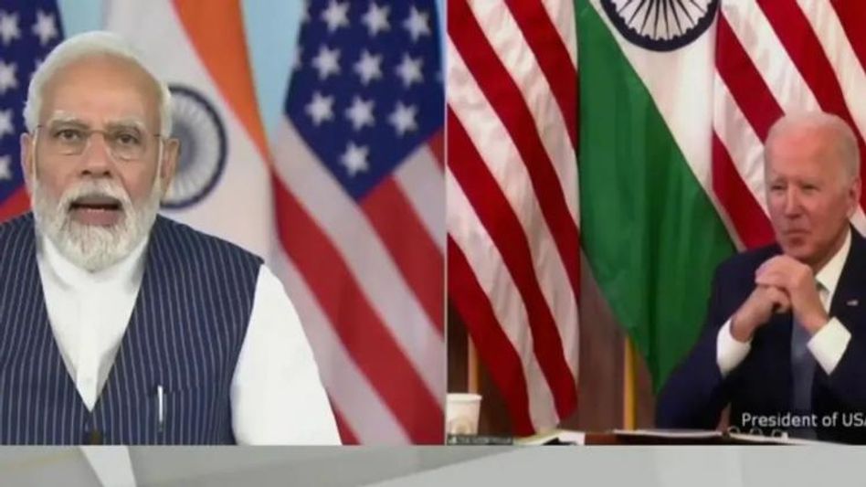 मोदी और अमेरिकी की हुई वर्चुअल मुलाकात मोदी और अमेरिकी की हुई वर्चुअल मुलाकात