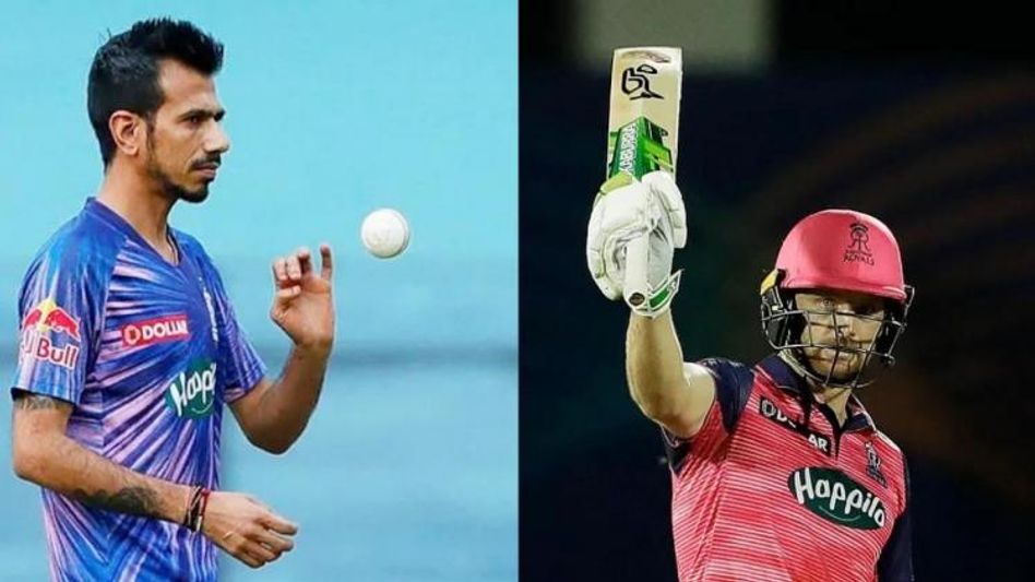 जॉस बटलर और युजवेंद्र चहल जॉस बटलर और युजवेंद्र चहल