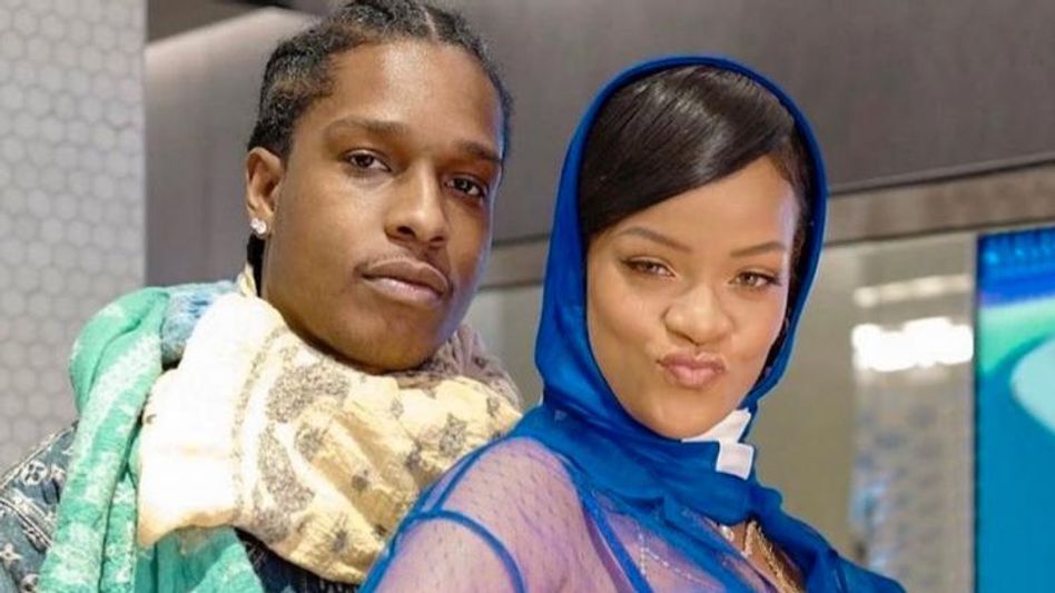 Rihanna and Rocky Rihanna and Rocky