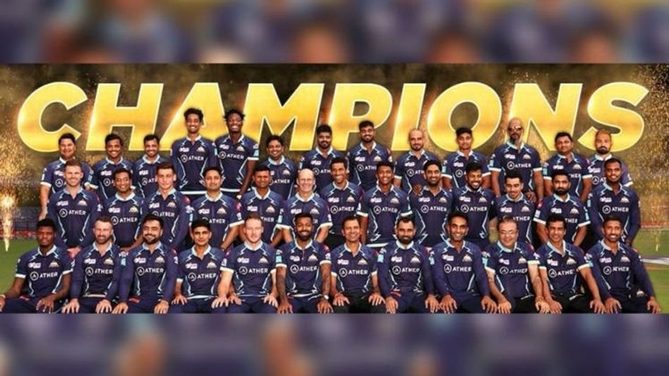 IPL 2022 FINAL/(Photo Credit: Gujarat Titans Twitter handle) IPL 2022 FINAL/(Photo Credit: Gujarat Titans Twitter handle)