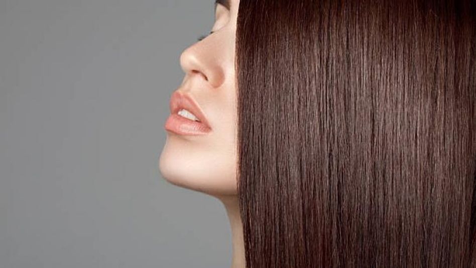 चमकदार बाल चमकदार बाल