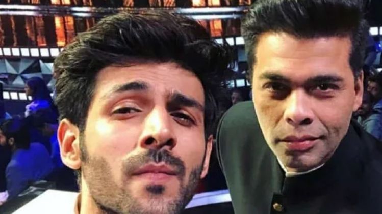 kartik Aryan and Karan Johar fall out