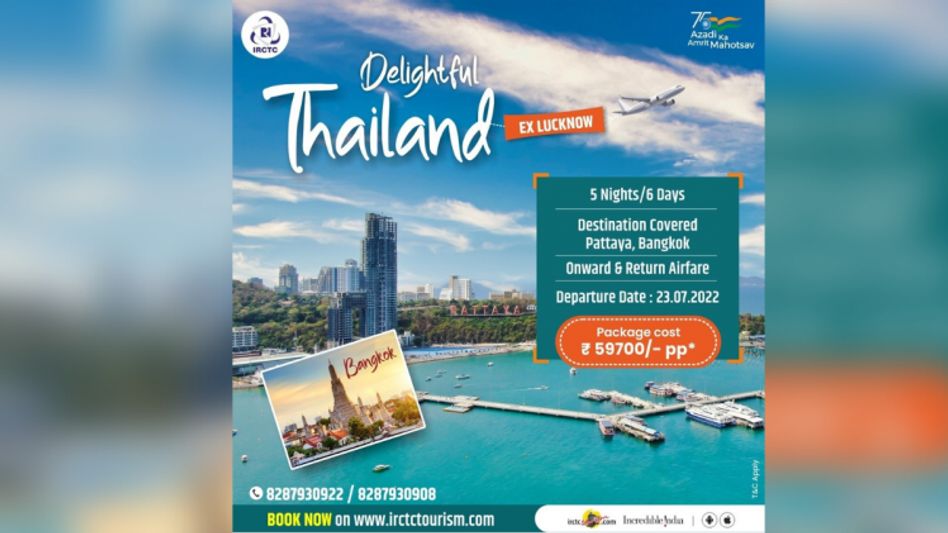 IRCTC Tour Packages For Thailand 2022 IRCTC Tour Packages For Thailand 2022