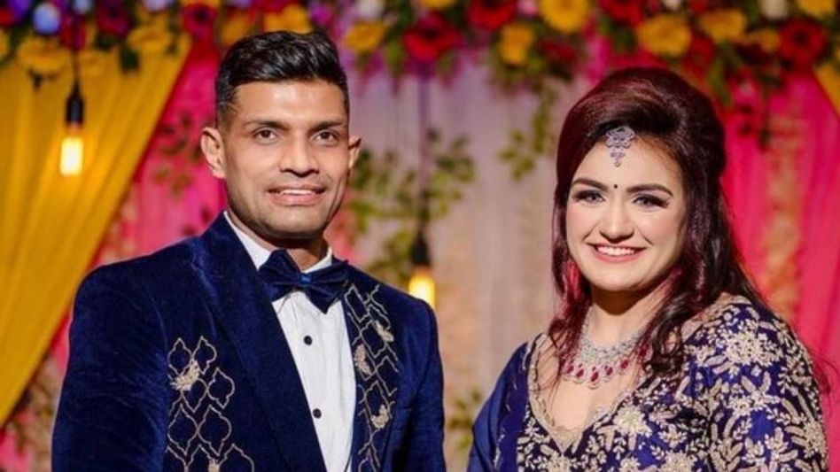 बॉक्सर स्वीटी बूरा और कबड्डी खिलाड़ी दीपक हुड्डा की शादी हुई (Twitter/saweety boora) बॉक्सर स्वीटी बूरा और कबड्डी खिलाड़ी दीपक हुड्डा की शादी हुई (Twitter/saweety boora)