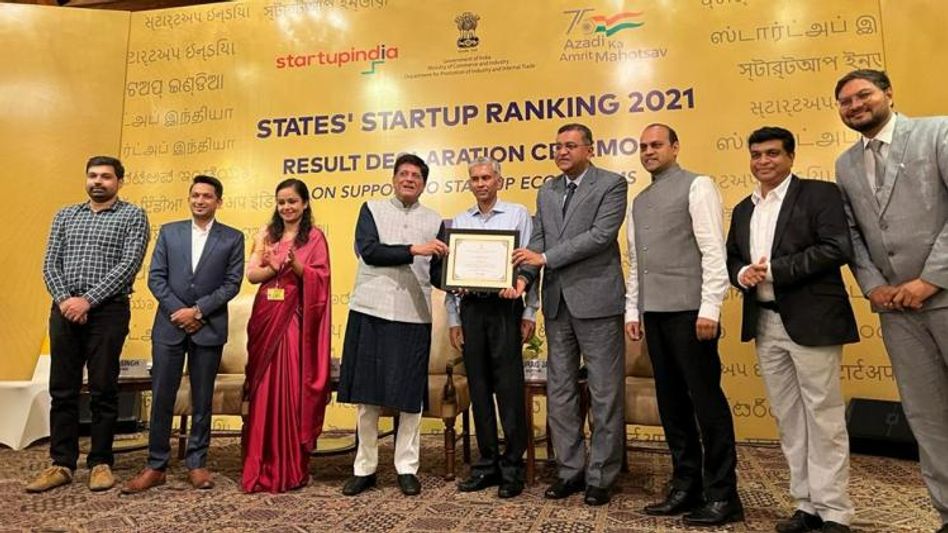 Gujarat wins startup ranking 2021 Gujarat wins startup ranking 2021