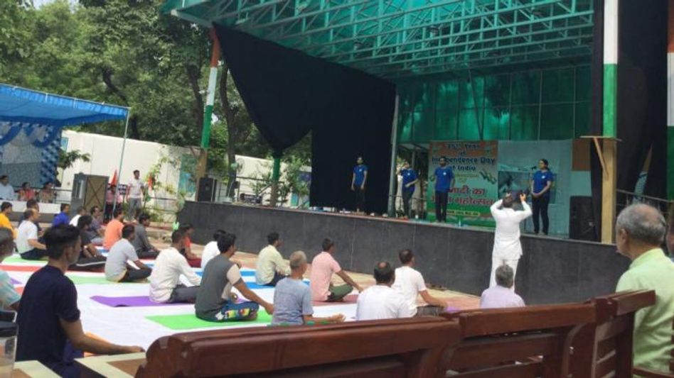 Tihar Jel Prisoner celebrate independence day Tihar Jel Prisoner celebrate independence day