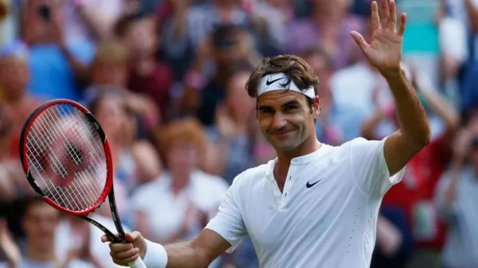Roger Federer, a 20 Grand Slam single titles winner Roger Federer, a 20 Grand Slam single titles winner