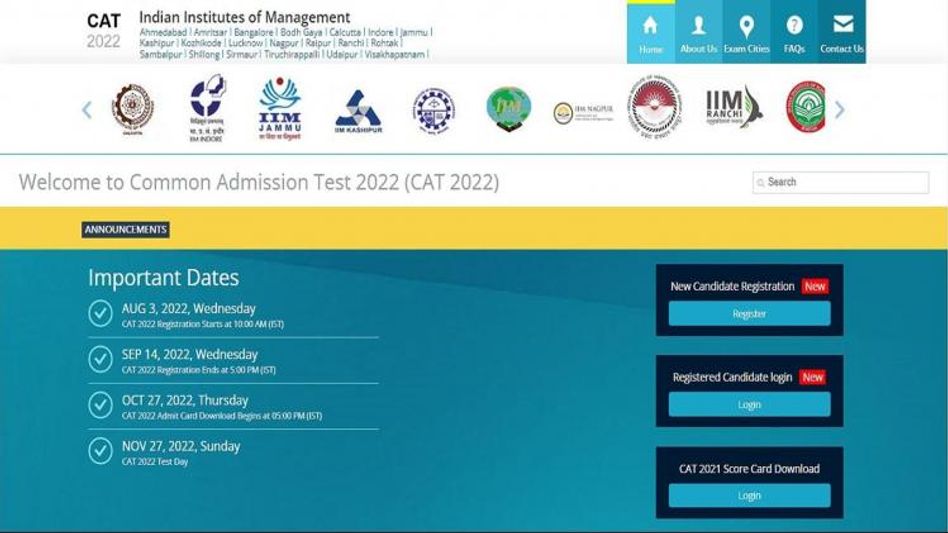 CAT 2022 Application Deadline Extended CAT 2022 Application Deadline Extended