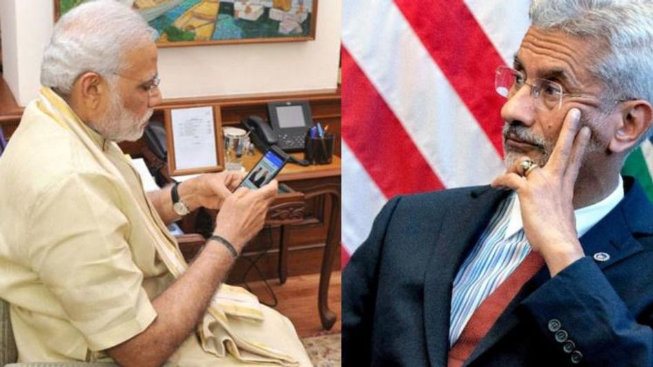 PM Narendra Modi Called to S Jaishankar PM Narendra Modi Called to S Jaishankar
