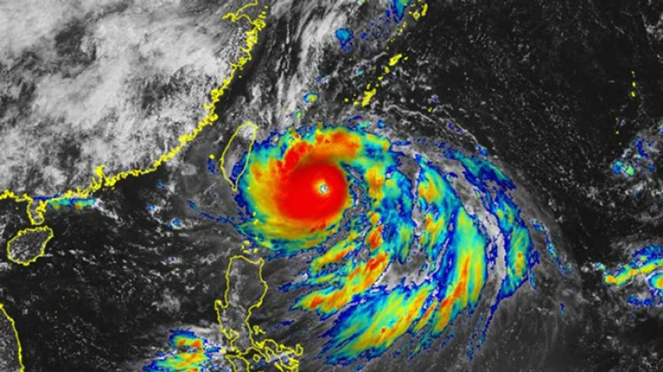 Super Typhoon Hinnamnor (Source:AFP) Super Typhoon Hinnamnor (Source:AFP)