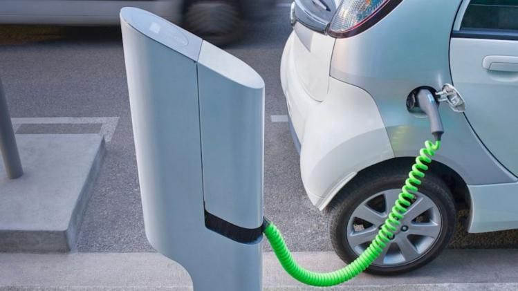 Electric car charging Electric car charging
