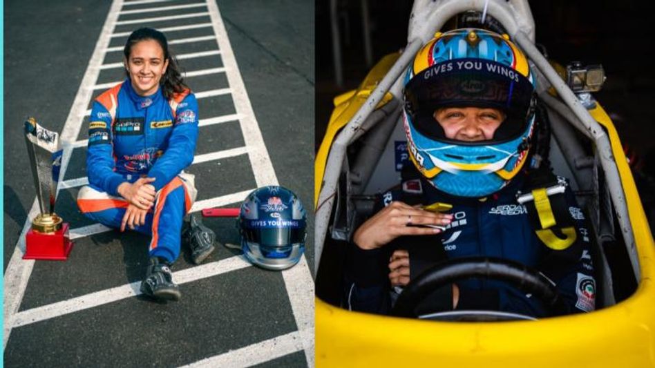 Meera Formula Four racer Meera Formula Four racer