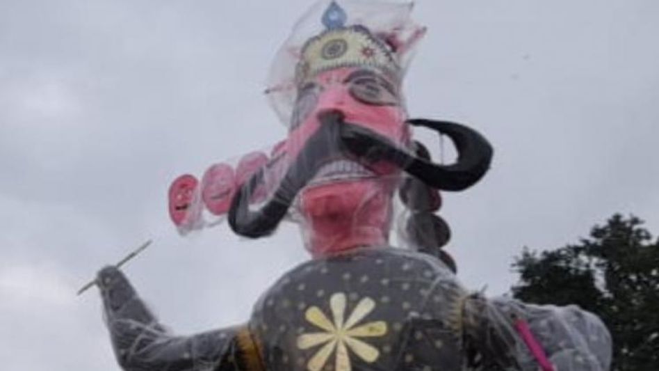Unique tradition of Killing Ravana in Buxar Unique tradition of Killing Ravana in Buxar