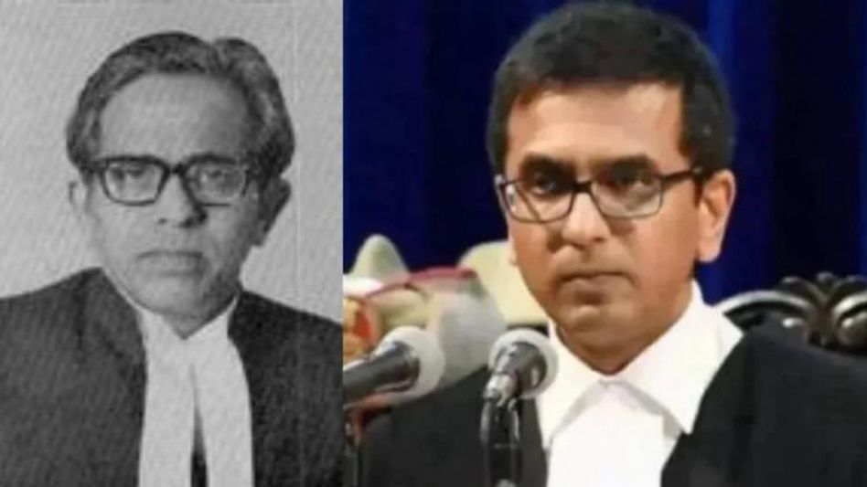 वाईवी चंद्रचूड़ और डीवाई चंद्रचूड़ (फाइल फोटो) वाईवी चंद्रचूड़ और डीवाई चंद्रचूड़ (फाइल फोटो)