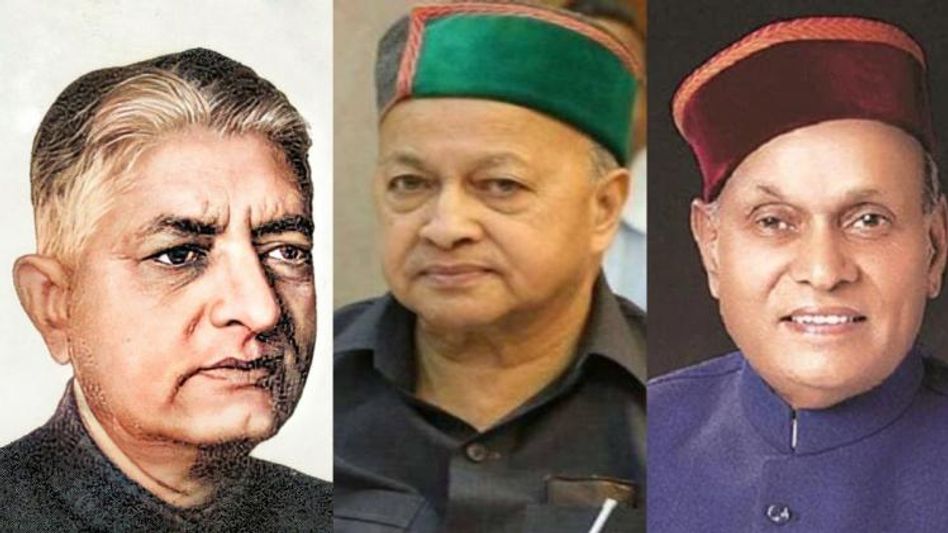 यशवंत सिंह परमार, वीरभद्र सिंह और प्रेम कुमार धूमल (फाइल फोटो) यशवंत सिंह परमार, वीरभद्र सिंह और प्रेम कुमार धूमल (फाइल फोटो)