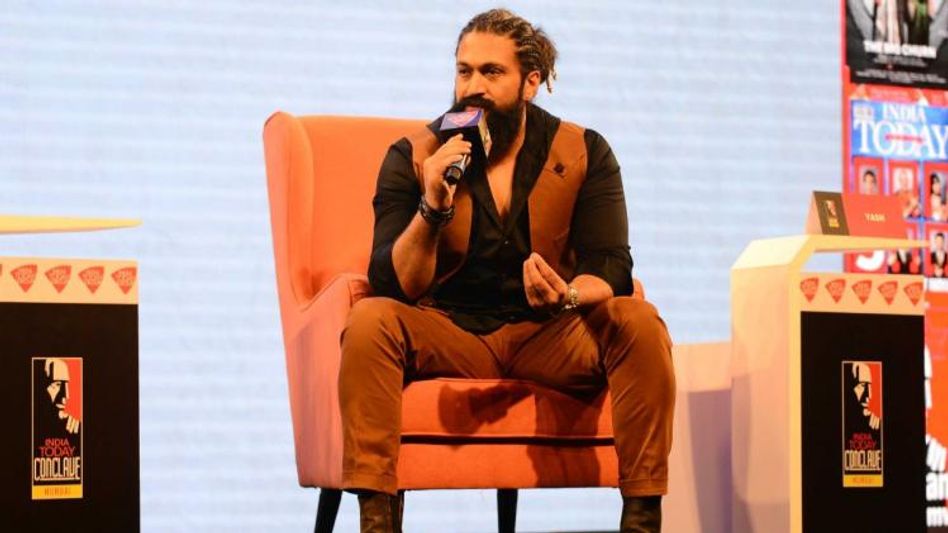 KGF Star Yash in India Today Conclave Mumbai 2022 KGF Star Yash in India Today Conclave Mumbai 2022