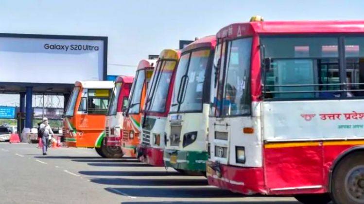 यूपी की बसें