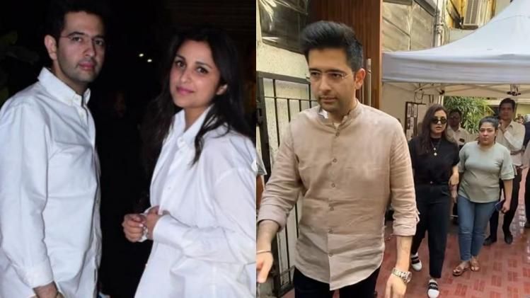 Raghav Chadha and Parineeti Chopra 