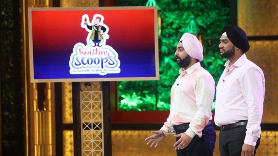 Twisting Scoops in Shark Tank India (Photo: Instagram) Twisting Scoops in Shark Tank India (Photo: Instagram)