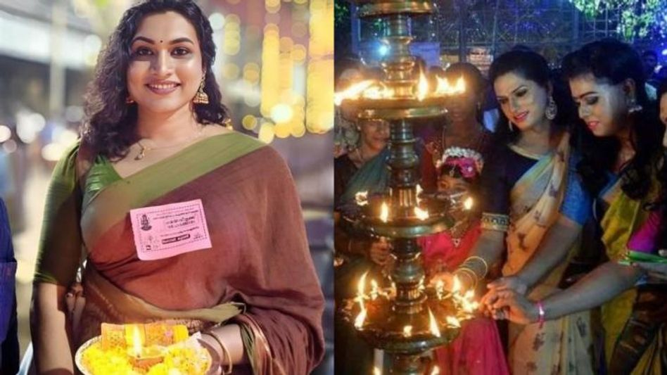 महिलाओं के वेश में पुरुष महिलाओं के वेश में पुरुष