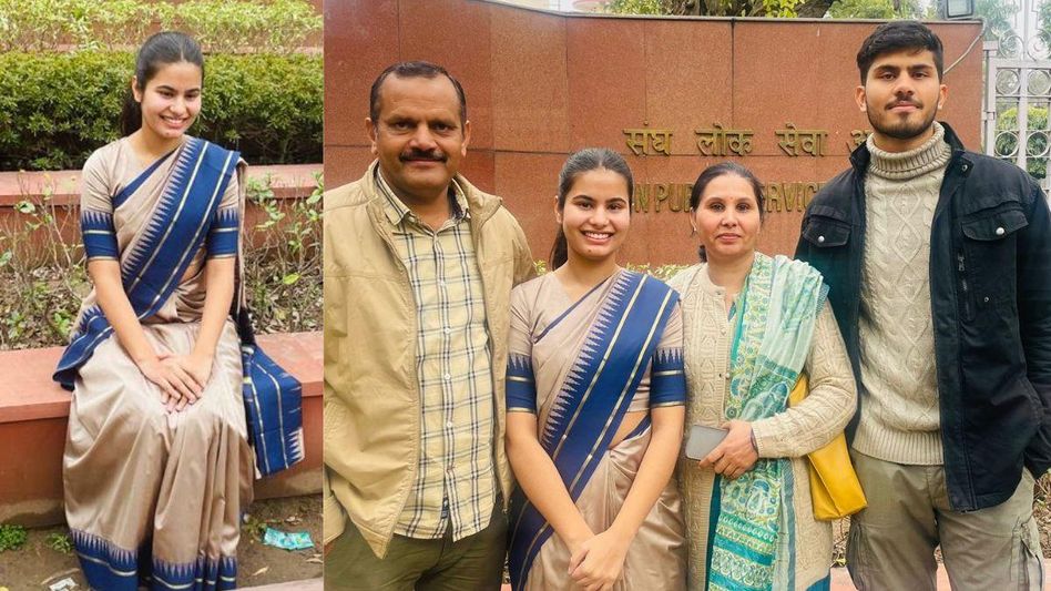 अपने परिजनों के साथ मुस्कान डागर अपने परिजनों के साथ मुस्कान डागर