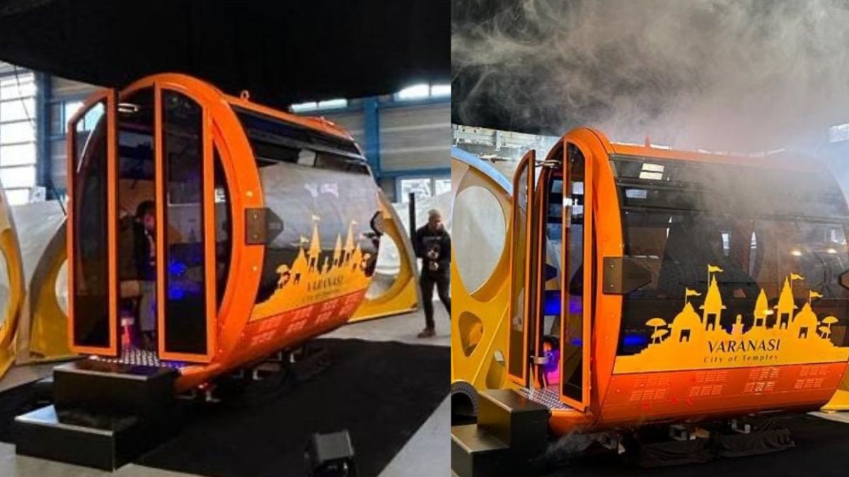 वाराणसी रोपवे केबिन