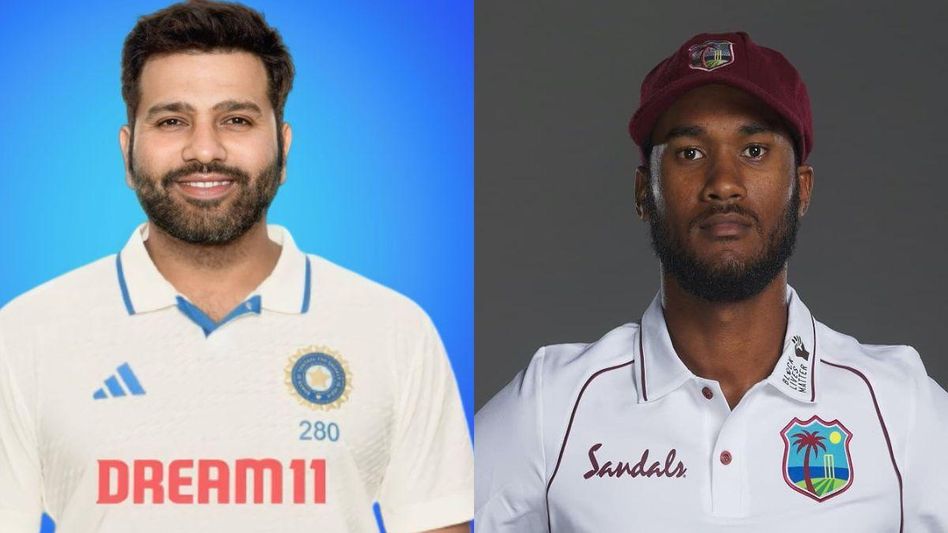 भारत और वेस्टइंडीज के कप्तान भारत और वेस्टइंडीज के कप्तान