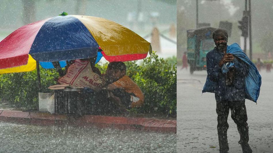 दिल्ली में शुक्रवार को हुई झमाझम बारिश (फोटो पीटीआई) दिल्ली में शुक्रवार को हुई झमाझम बारिश (फोटो पीटीआई)