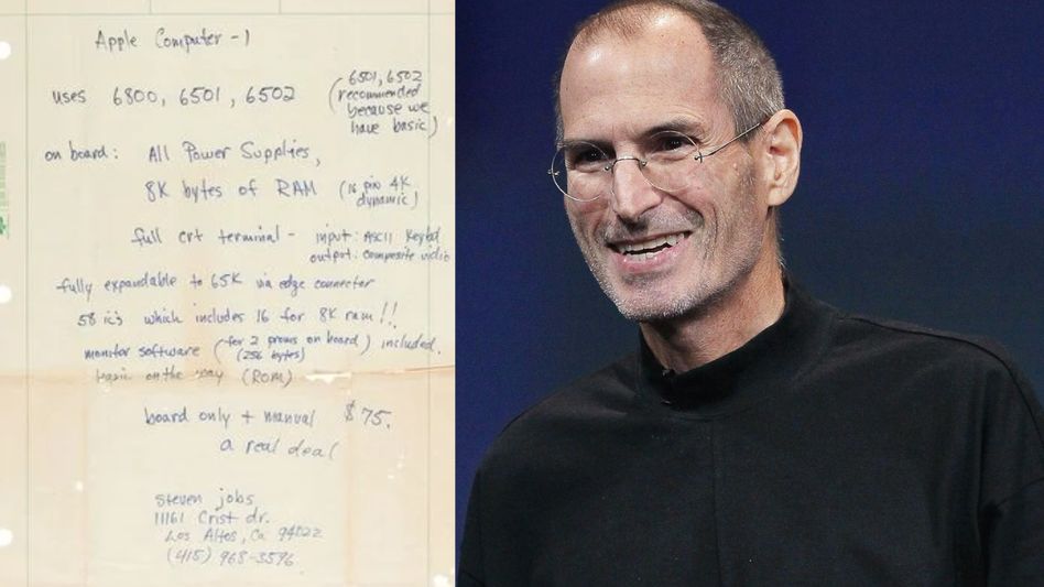 Steve Jobs Handwritten Ad Steve Jobs Handwritten Ad