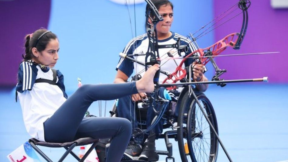 Asian Para Games 2023 में 16 साल की शीतल देवी ने 3 मेडल हासिल किए (Photo/Twitter) Asian Para Games 2023 में 16 साल की शीतल देवी ने 3 मेडल हासिल किए (Photo/Twitter)