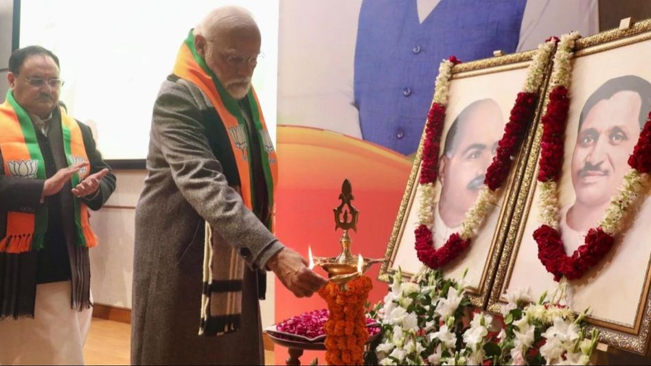 PM Modi and JP Nadda PM Modi and JP Nadda
