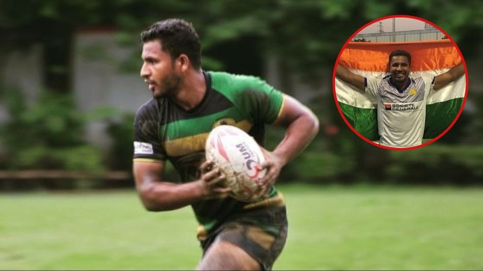 Rugby Player Akash Balmiki (Photo/ Social Media) Rugby Player Akash Balmiki (Photo/ Social Media)