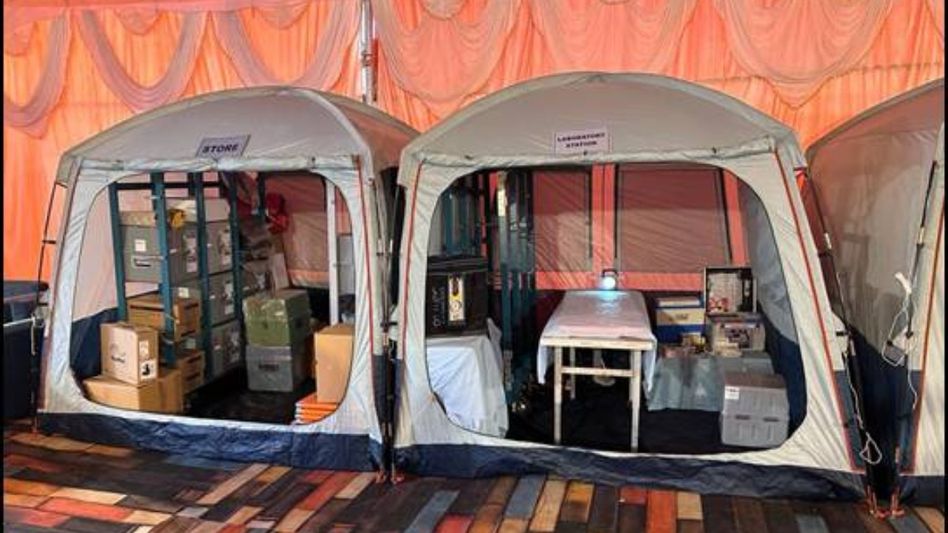 Indigenous Mobile Hospital (BHISHM) Deployed in Ayodhya Indigenous Mobile Hospital (BHISHM) Deployed in Ayodhya