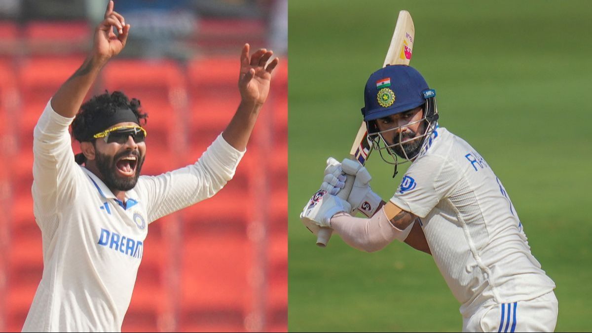 Ravindra Jadeja and KL Rahul Ravindra Jadeja and KL Rahul