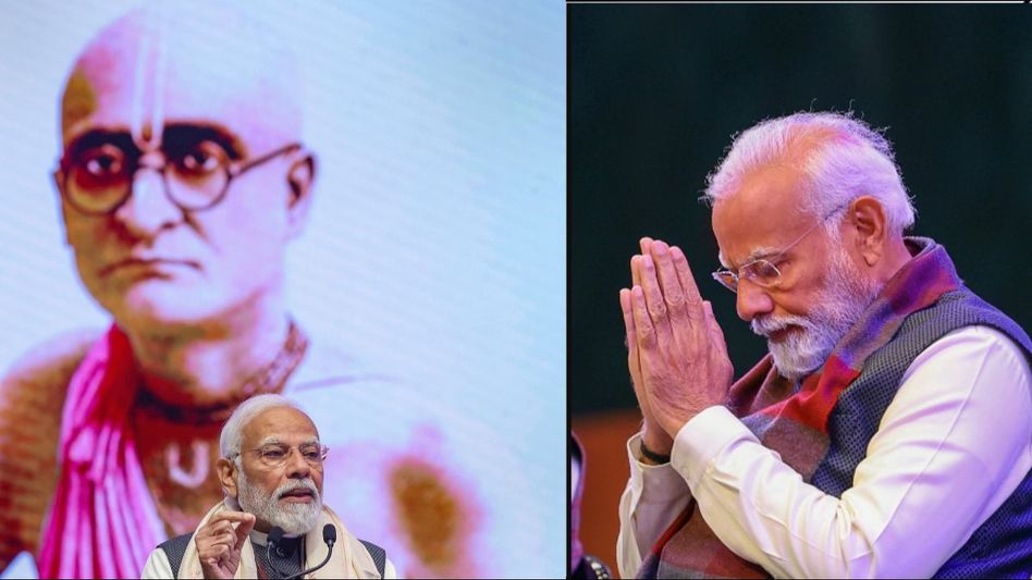 Srila Prabhupada, PM Modi Srila Prabhupada, PM Modi