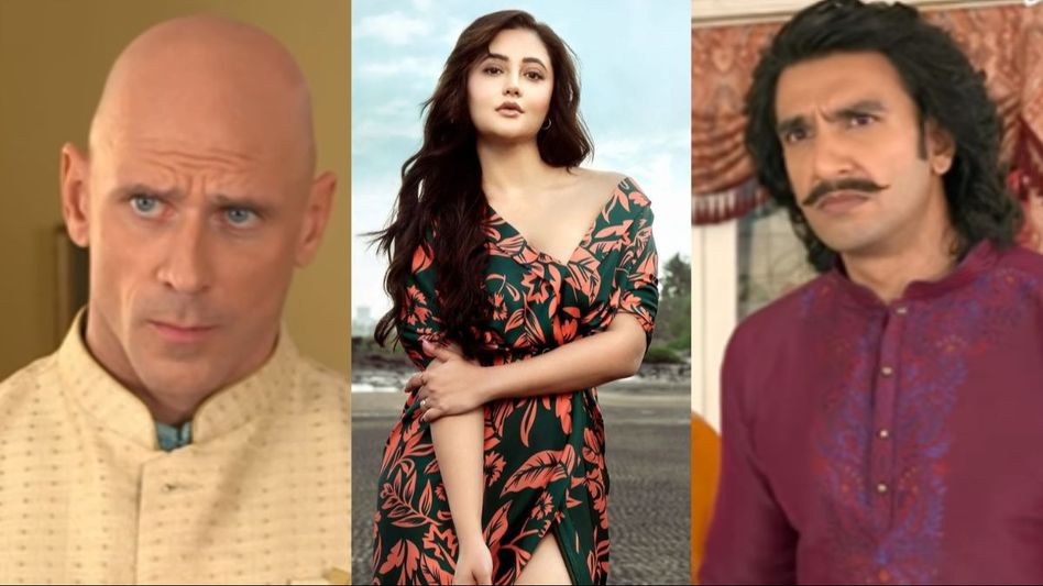 Johnny Sins, Rashami Desai and Ranveer Singh (Photo/Social Media) Johnny Sins, Rashami Desai and Ranveer Singh (Photo/Social Media)