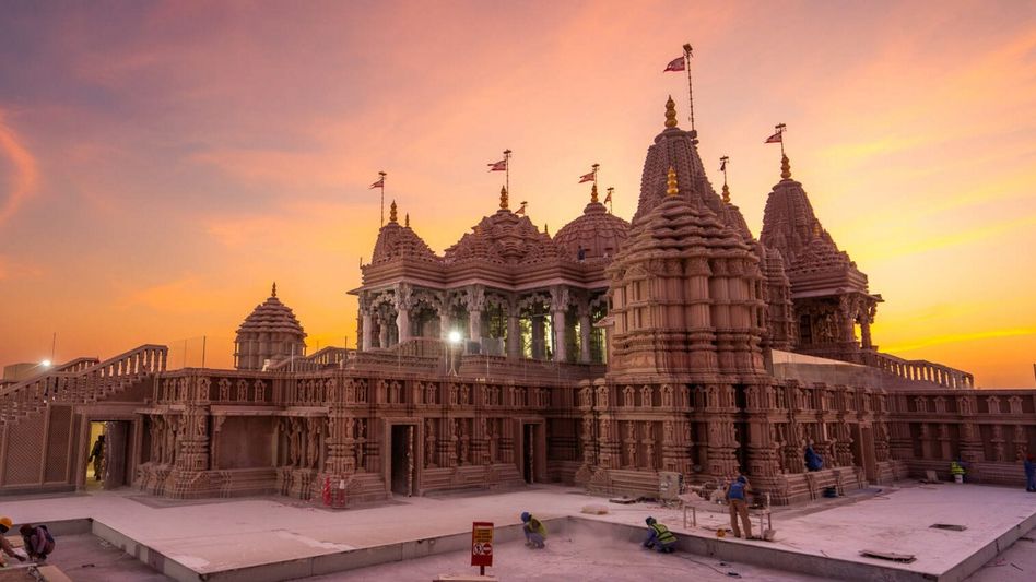 Abu Dhabi's First Hindu Temple Abu Dhabi's First Hindu Temple