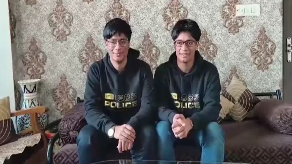 Twin brothers, Aarav and Arush cleared JEE Mains Exam Twin brothers, Aarav and Arush cleared JEE Mains Exam