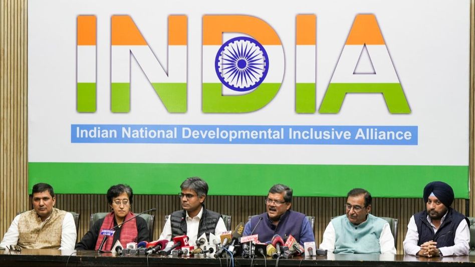 AAP and Congress Leaders AAP and Congress Leaders