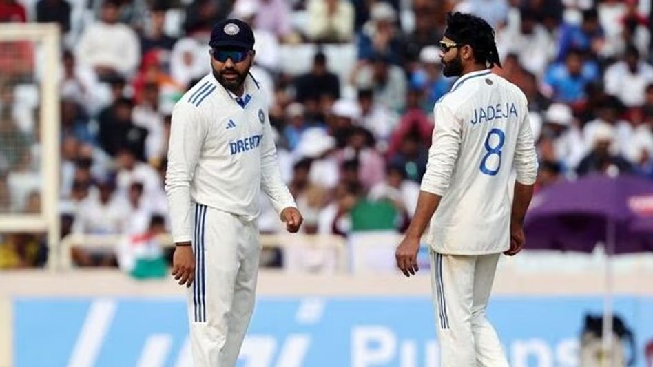 Rohit Sharma and Ravindra Jadeja Rohit Sharma and Ravindra Jadeja