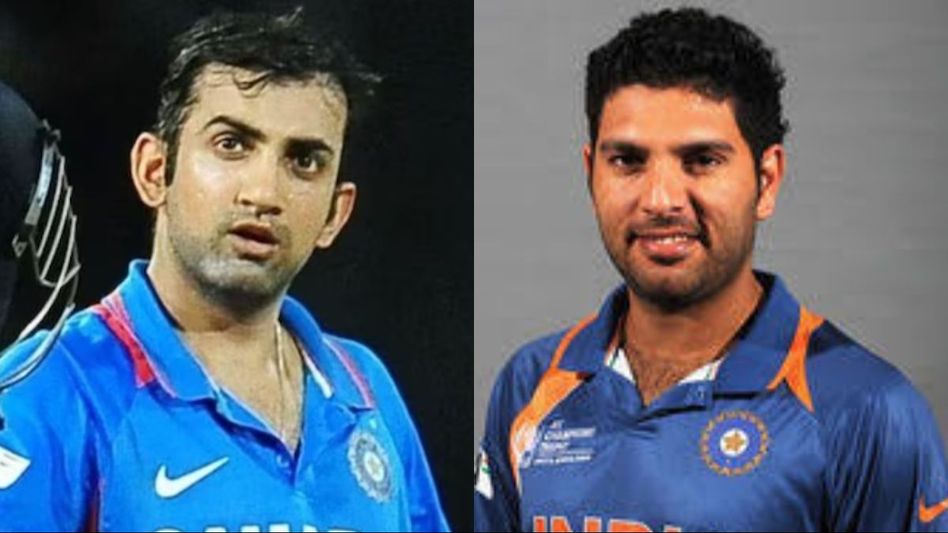 Gautam Gambhir and Yuvraj Singh (file photo) Gautam Gambhir and Yuvraj Singh (file photo)