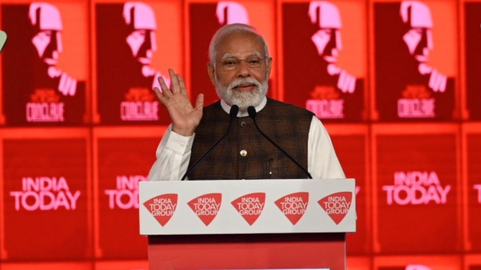 Prime Minister Narendra Modi in India Today Conclave 2024 Prime Minister Narendra Modi in India Today Conclave 2024
