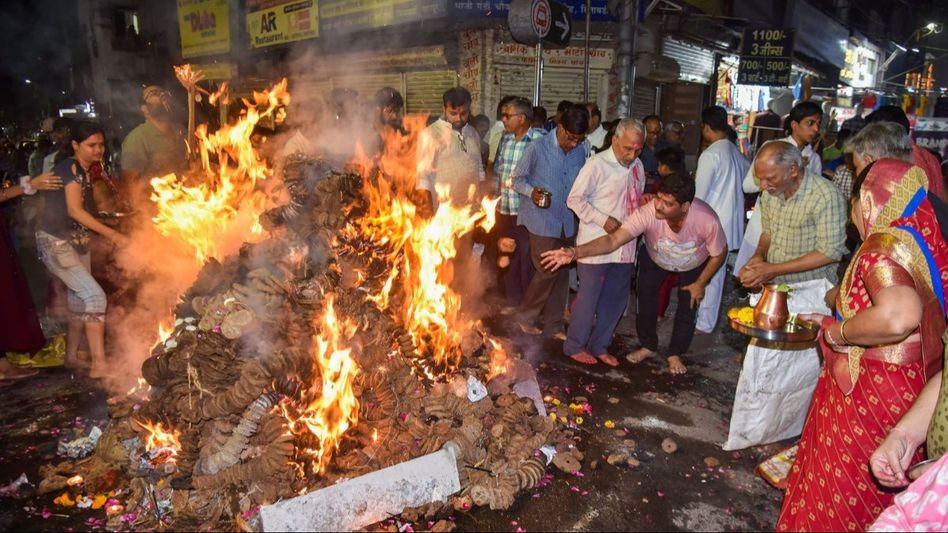 Holika Dahan (File Photo PTI) Holika Dahan (File Photo PTI)