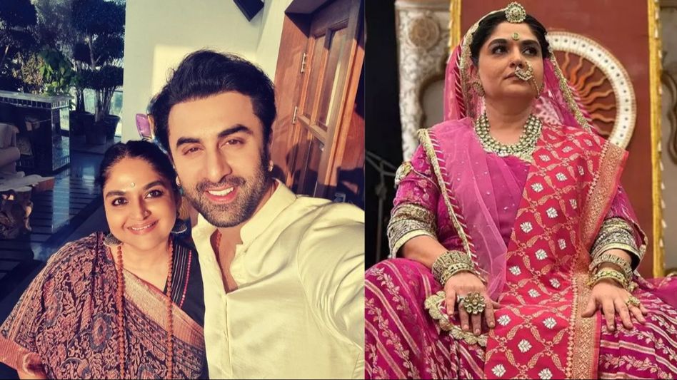 Indira Krishna with Ranbir Indira Krishna with Ranbir