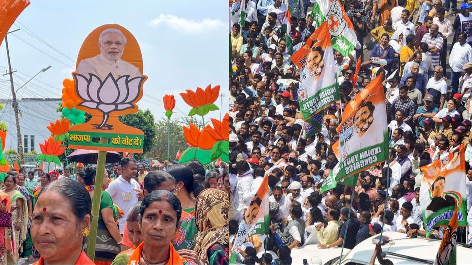 BJP and Congress (Photo/PTI File) BJP and Congress (Photo/PTI File)
