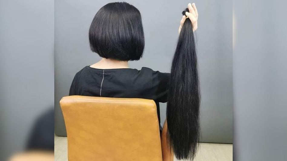 Hair donation for cancer fighters (Photo: Facebook/@Hairdonationodisha) Hair donation for cancer fighters (Photo: Facebook/@Hairdonationodisha)