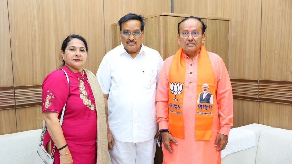 Surat BJP candidate Mukesh Dalal Surat BJP candidate Mukesh Dalal