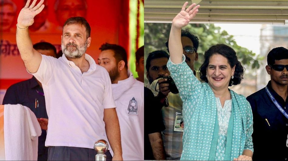 Rahul Gandhi and Priyanka Gandhi Rahul Gandhi and Priyanka Gandhi