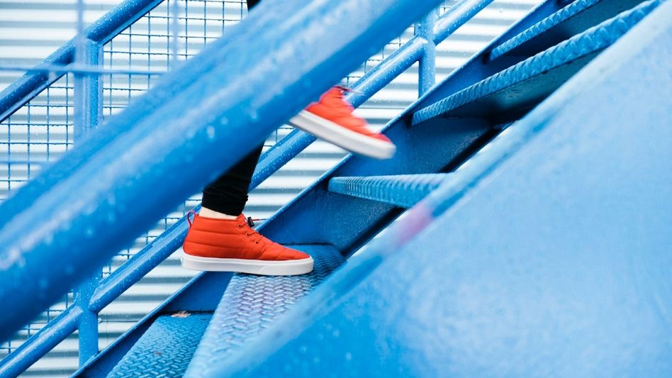 stair climbing and heart health study/Unsplash stair climbing and heart health study/Unsplash